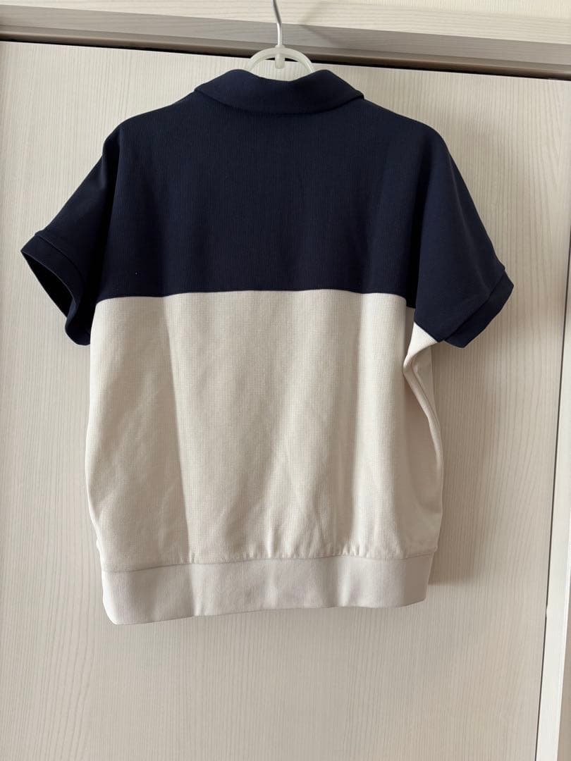 A.P.C. ゴルフ ポロシャツ ネイビー/ホワイト