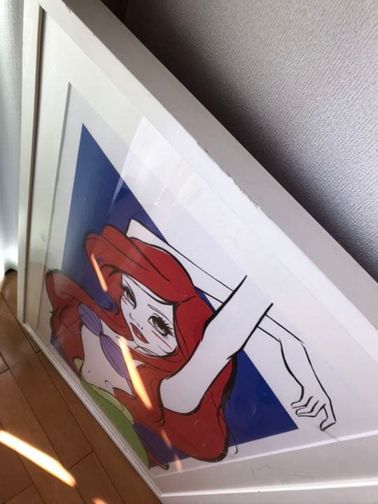 ディズニー、アリエルの絵画