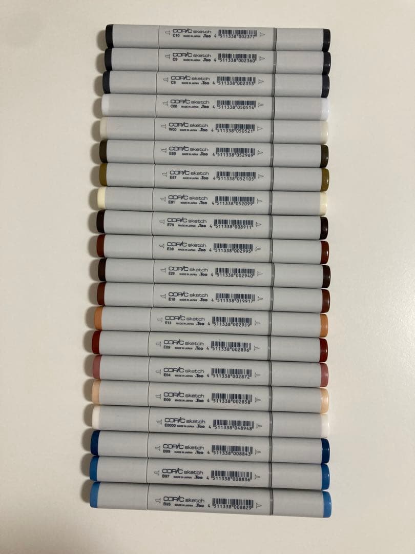 【バラ売り可】コピックスケッチ 74本