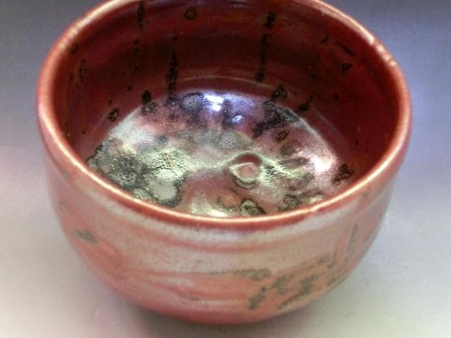 茶碗■丹波焼「猿助作」茶釉 抹茶碗 お茶道具 古美術 時代物 骨董品■