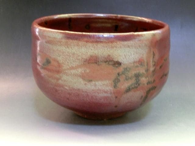 茶碗■丹波焼「猿助作」茶釉 抹茶碗 お茶道具 古美術 時代物 骨董品■