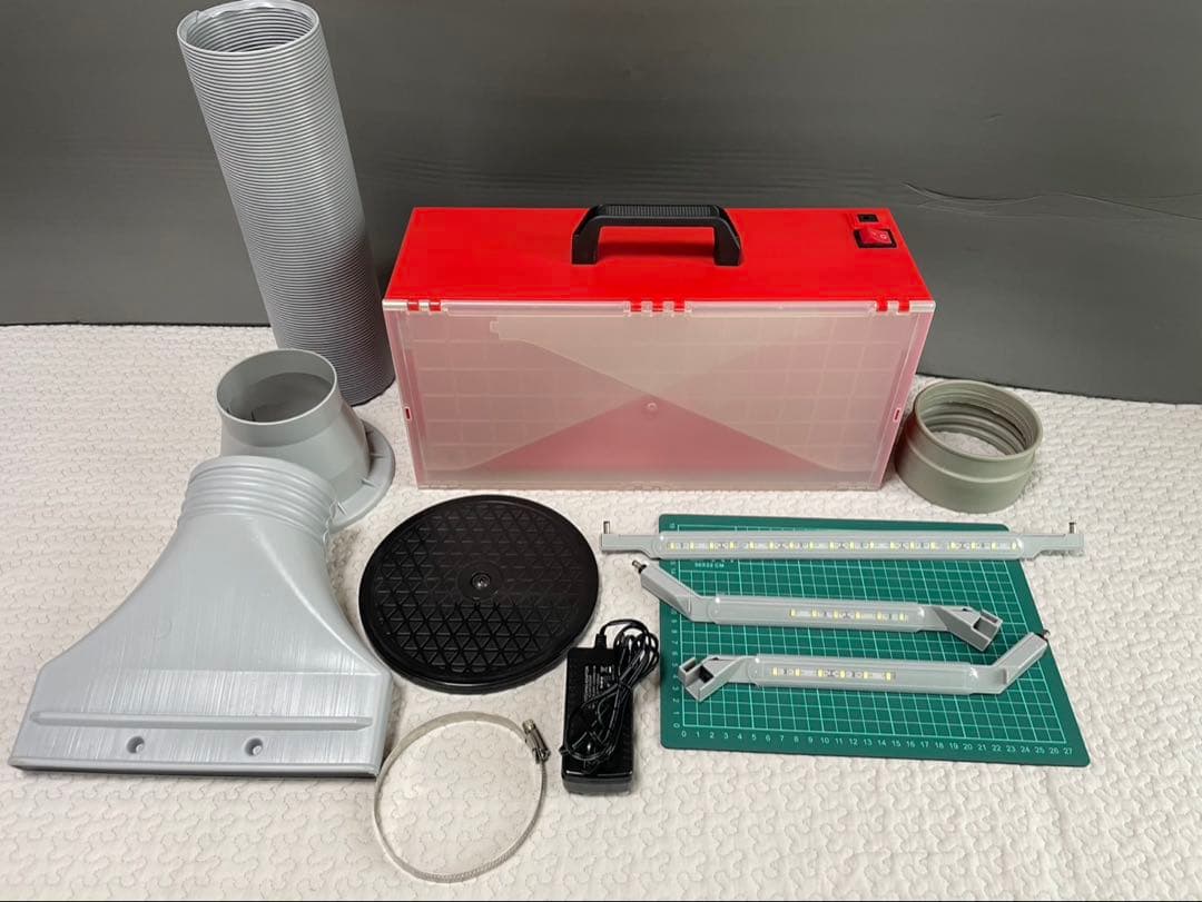 【値下げ中】プラモデル➕AIRTEX塗装ブース➕塗装エアーブラシ➕塗装用品セット