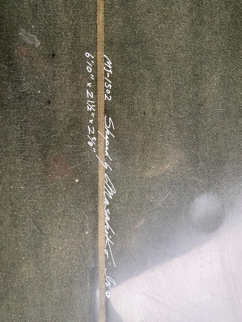 ジャスティスサーフボードSeaSofa ブラックサーフボード フィンボックス付き