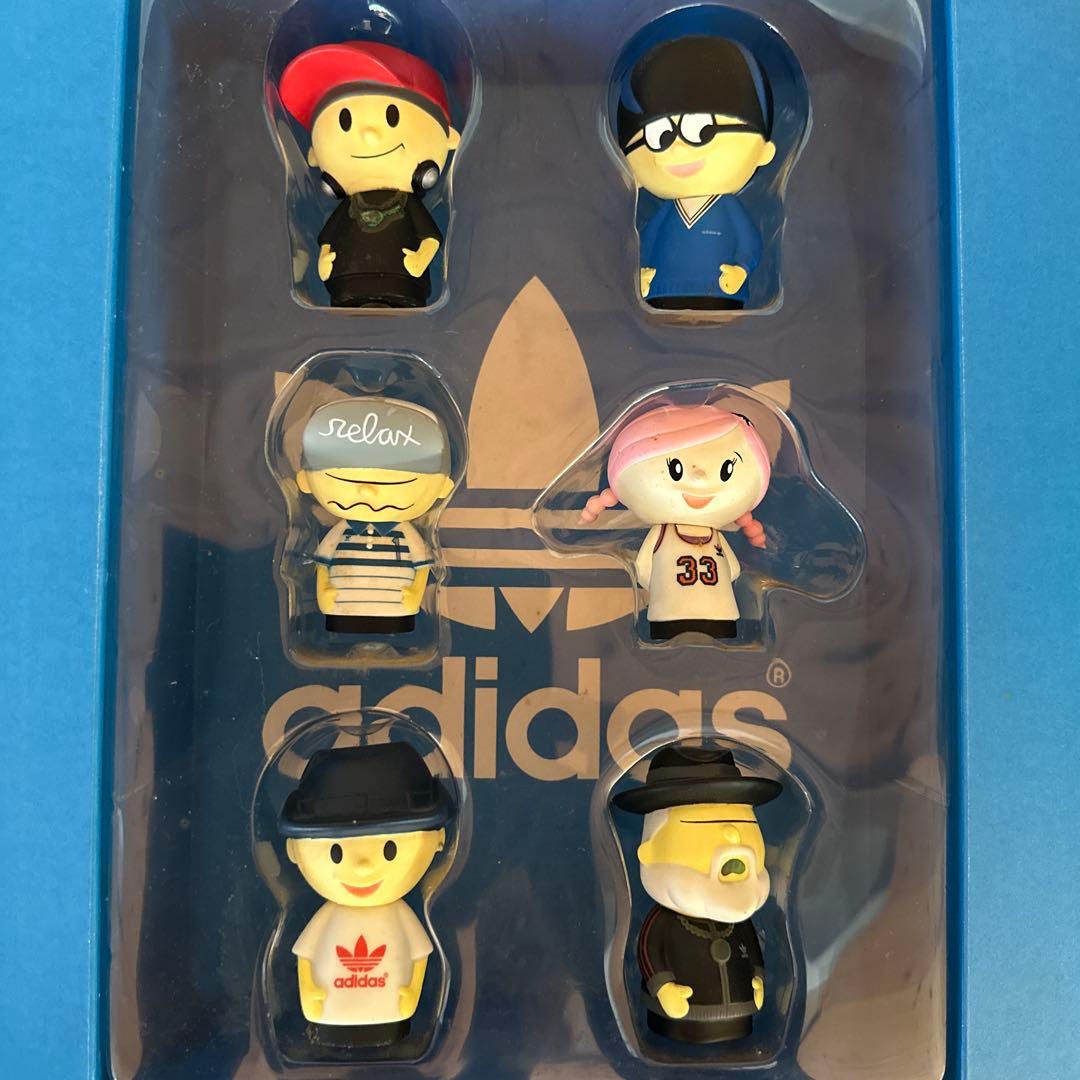adidas ストリートファッション フィギュア 6体セット