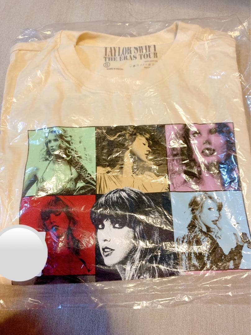 Taylor Swift | テイラースウィフトベージュTシャツ 【Sサイズ】