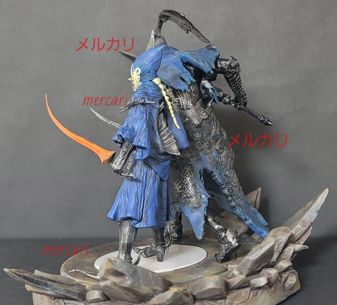 ★ダークソウル★アルトリウス&王の刃キアラン★塗装済完成品★ライトアップLED付