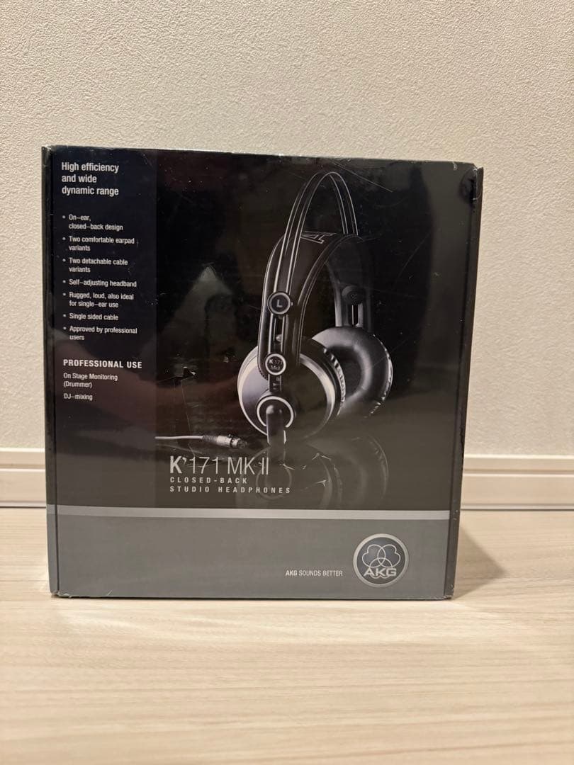 AKG ( アーカーゲー ) K171MK2 密閉型モニターヘッドホン