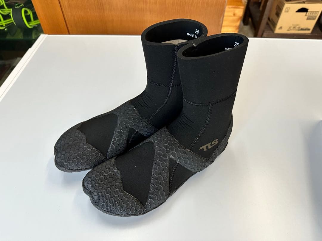 TLS サーフブーツ　5mm 26cm ブラック　新品未使用