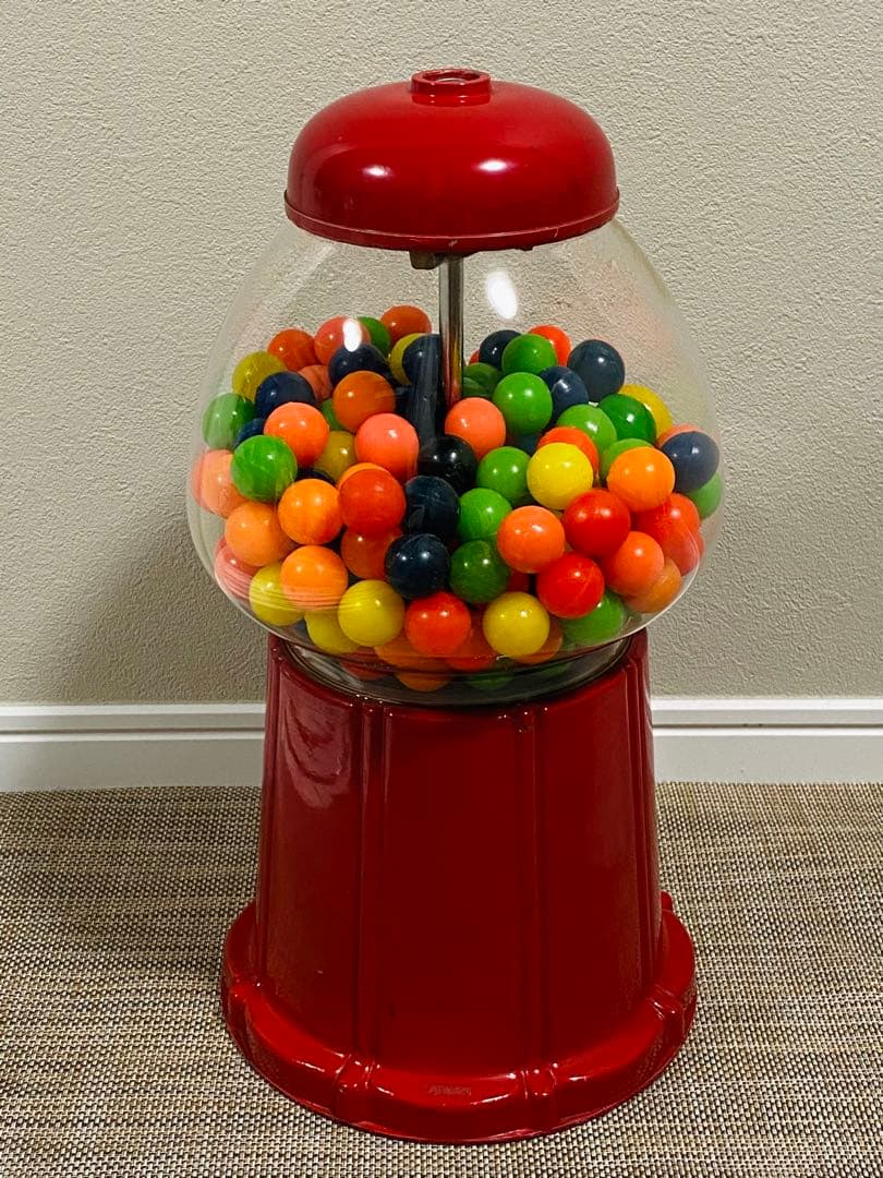 【希少脚付！】ヴィンテージ　ガムボールマシン　アンティーク 雑貨