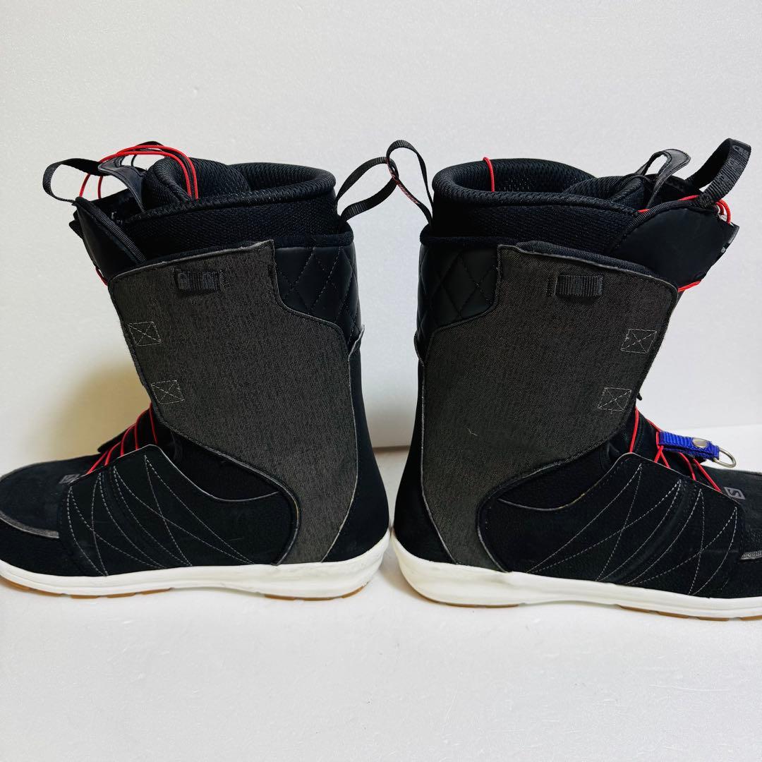 28cm サロモンLaunch スノーボードブーツ ブラック/グレー