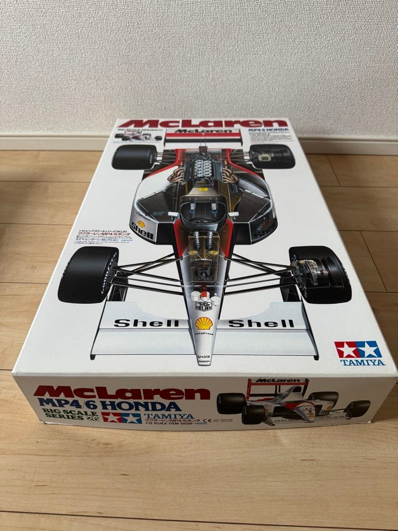 未組立　Tamiya McLaren MP4/6 Honda 1/12