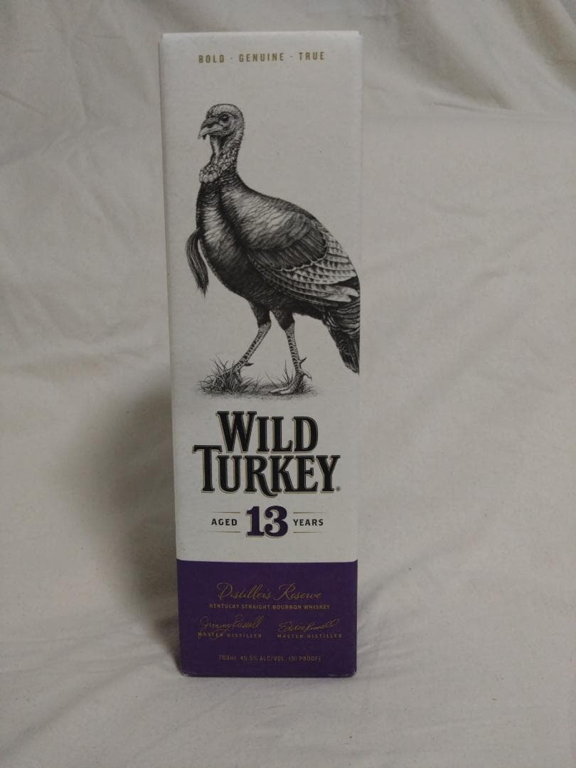 【終売品】箱付き　ワイルドターキー 13年