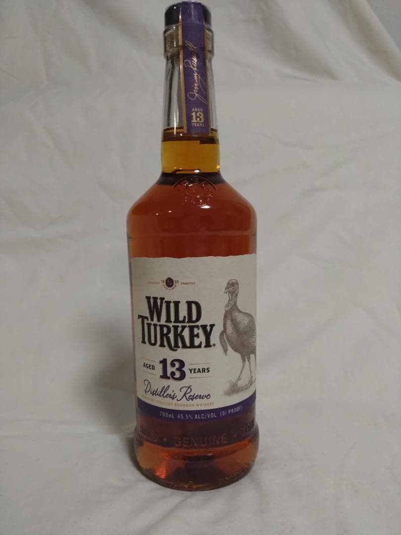 【終売品】箱付き　ワイルドターキー 13年