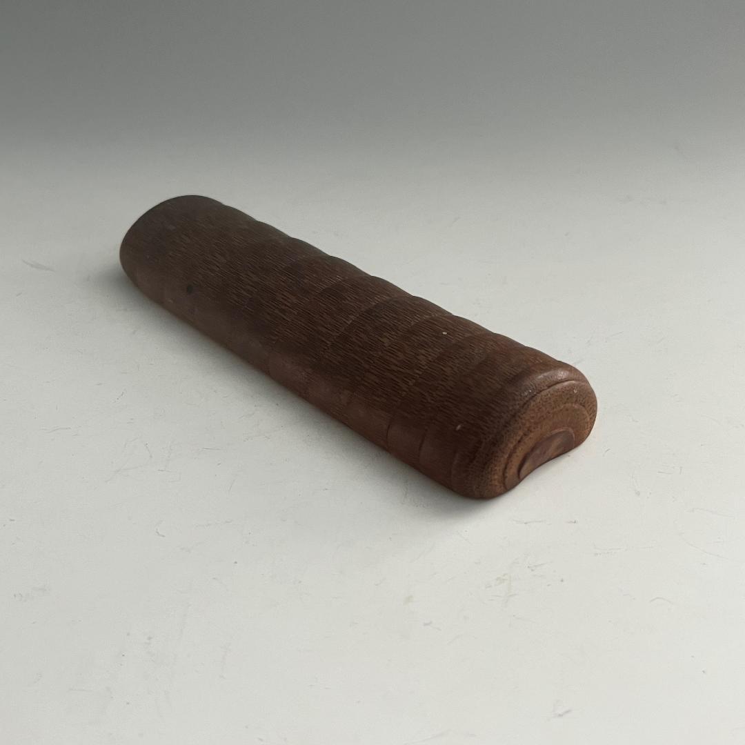 初荷 竹茶合 彫刻 煎茶道具 SN40