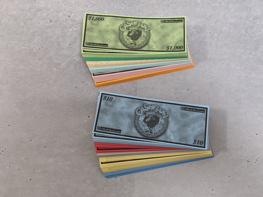 【日本語版】キャッシュフロー101 ボードゲーム　金持ち父さん　ロバートキヨサキ