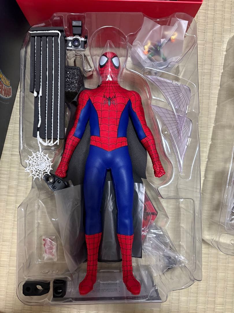 ホットトイズ スパイダーマン（コミック版）1/6 フィギュア 美品