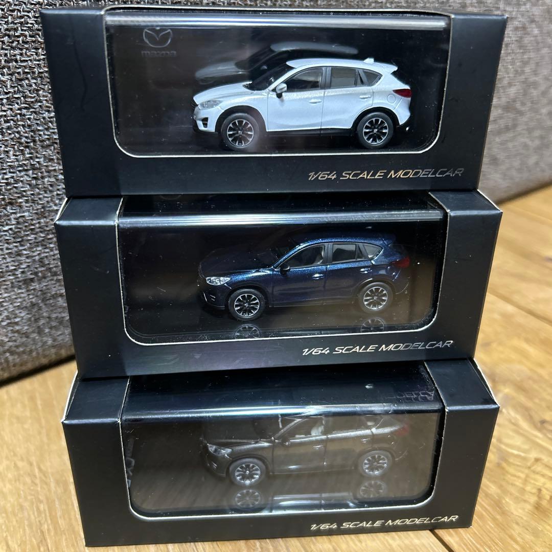 【3台セット】マツダ CX-5 KE 2015 1/64ミニカー