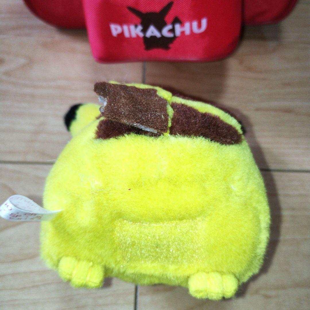 ポケットモンスター 初期ピカチュウ小型リュック ぬいぐるみ レトロ 激レア