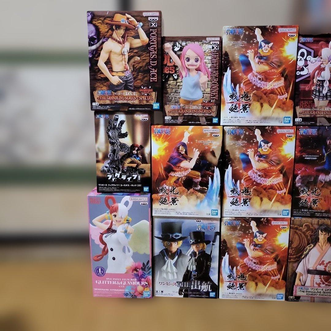 ワンピース　プライズフィギュア　まとめ売り売り　エース　シャンクス　チョッパー