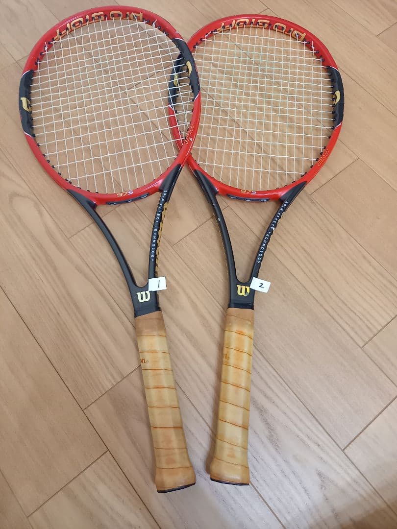 Wilson ProStaff 97Spin G2 テニスラケット 2本セット