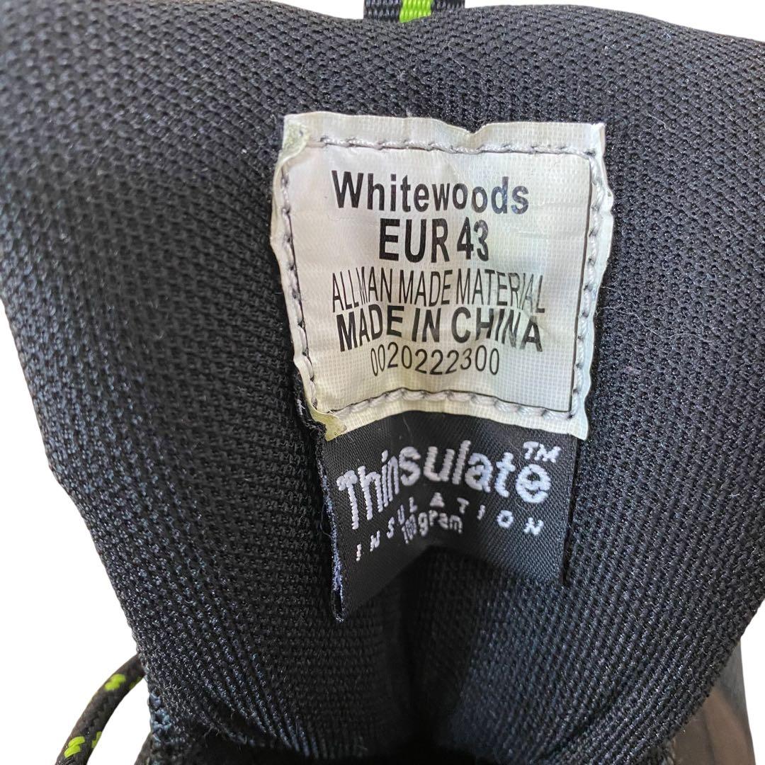 ホワイトウッド テレマークスキーブーツ28～28.5cm相当 75ｍｍ 3ピン