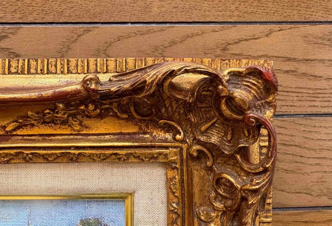 (A0020)今村昭寛「ロワール河畔の城　丘の上の城」