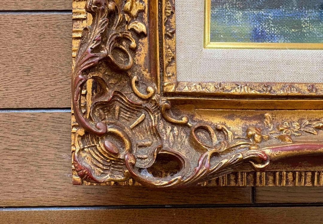 (A0020)今村昭寛「ロワール河畔の城　丘の上の城」