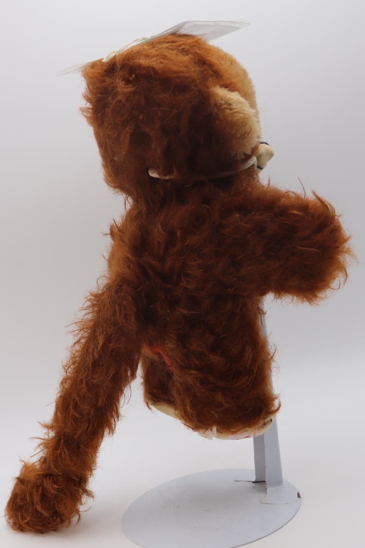 チーキー・モンキー Merrythought 24cm 赤いお尻と長いしっぽ