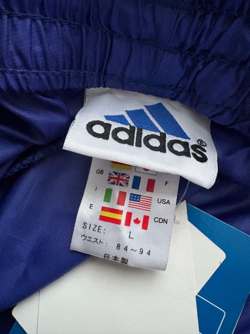 【未使用タグ付】 adidas アディダス　サッカー日本代表　ピステパンツ　L
