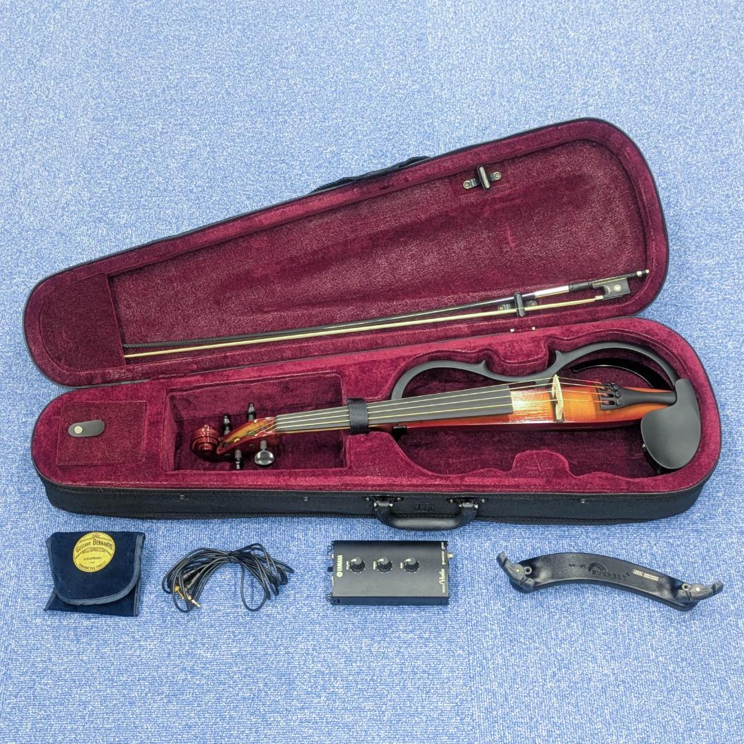 ヤマハ SV250 サイレントバイオリン + CBB101 純正カーボン弓セット