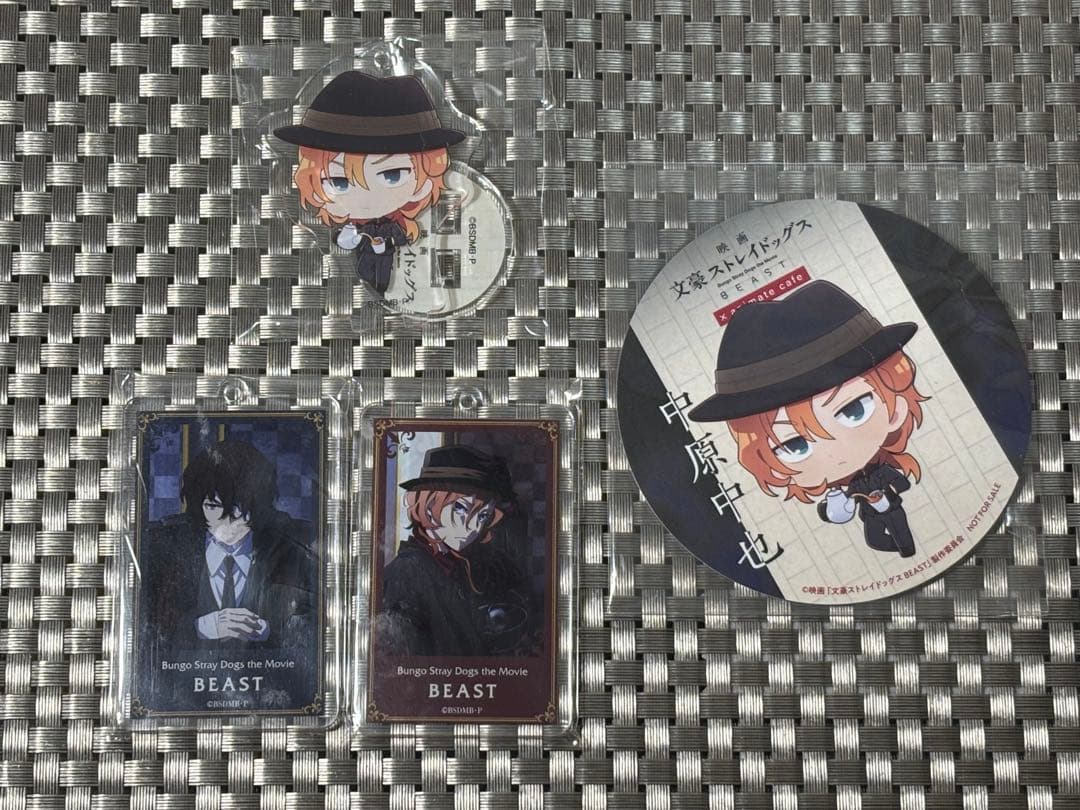 文豪ストレイドッグス 文スト BEAST アニカフェ 中原中也 太宰治