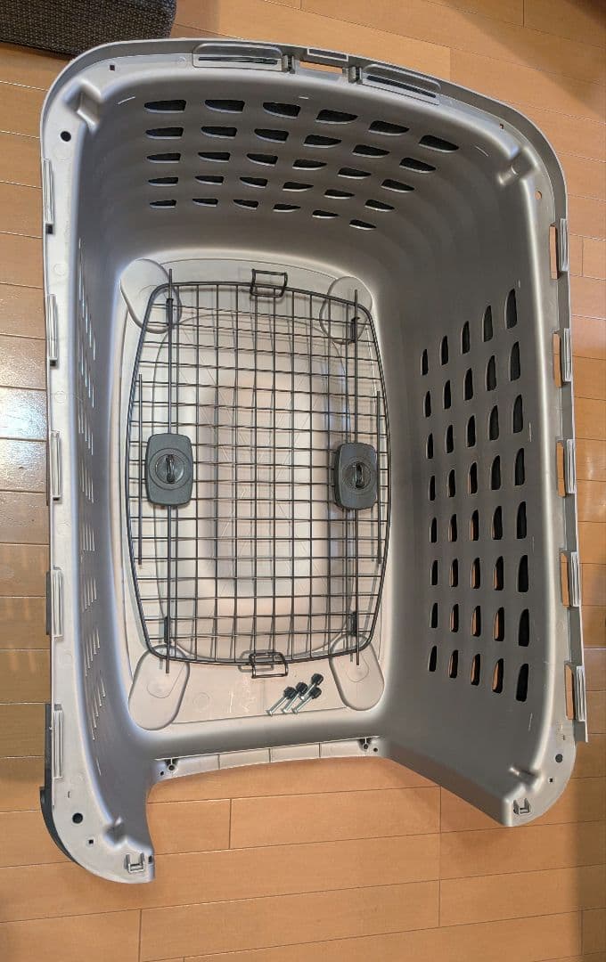 【引き取り限定】Petmate 犬用ケージ グレー・ブラック　大型犬用