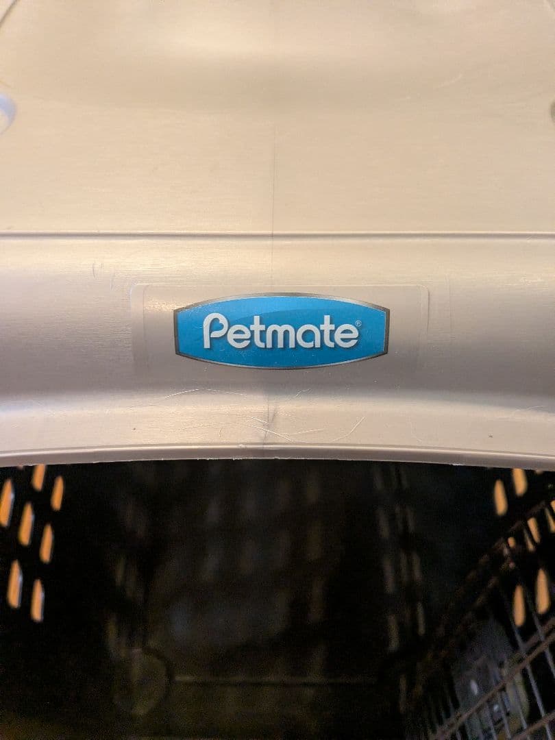 【引き取り限定】Petmate 犬用ケージ グレー・ブラック　大型犬用