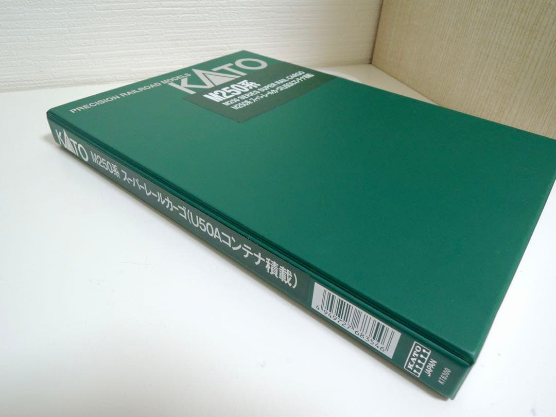 KATO JR貨物 M250系 スーパーレールカーゴ U50Aコンテナ積載8両
