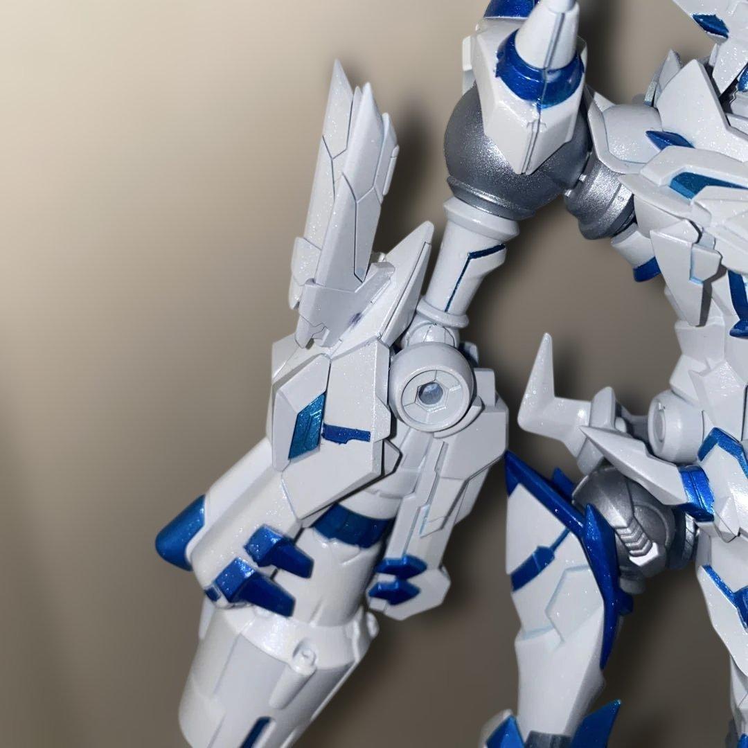 【塗装済】バンダイ　オメガモンX抗体　プラモデル　完成品　ジャンク