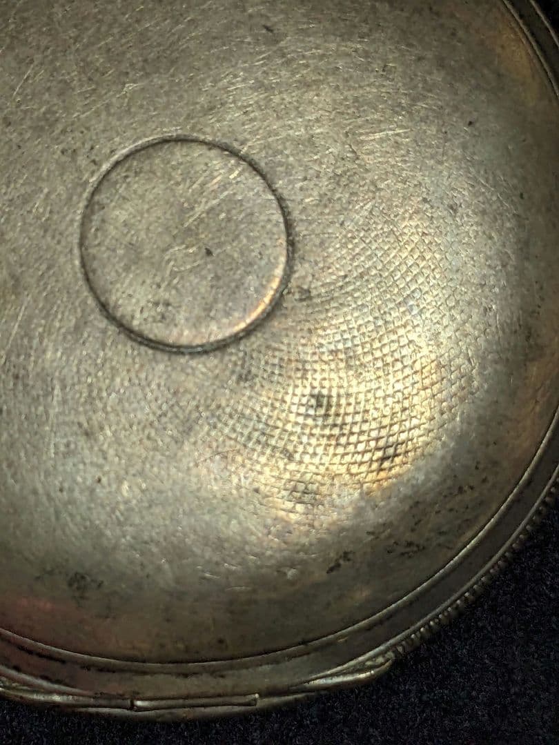 ♦ウォルサム社 銀製鉄道懐中時計 1800年代末頃 アメリカ国内製造 骨董品