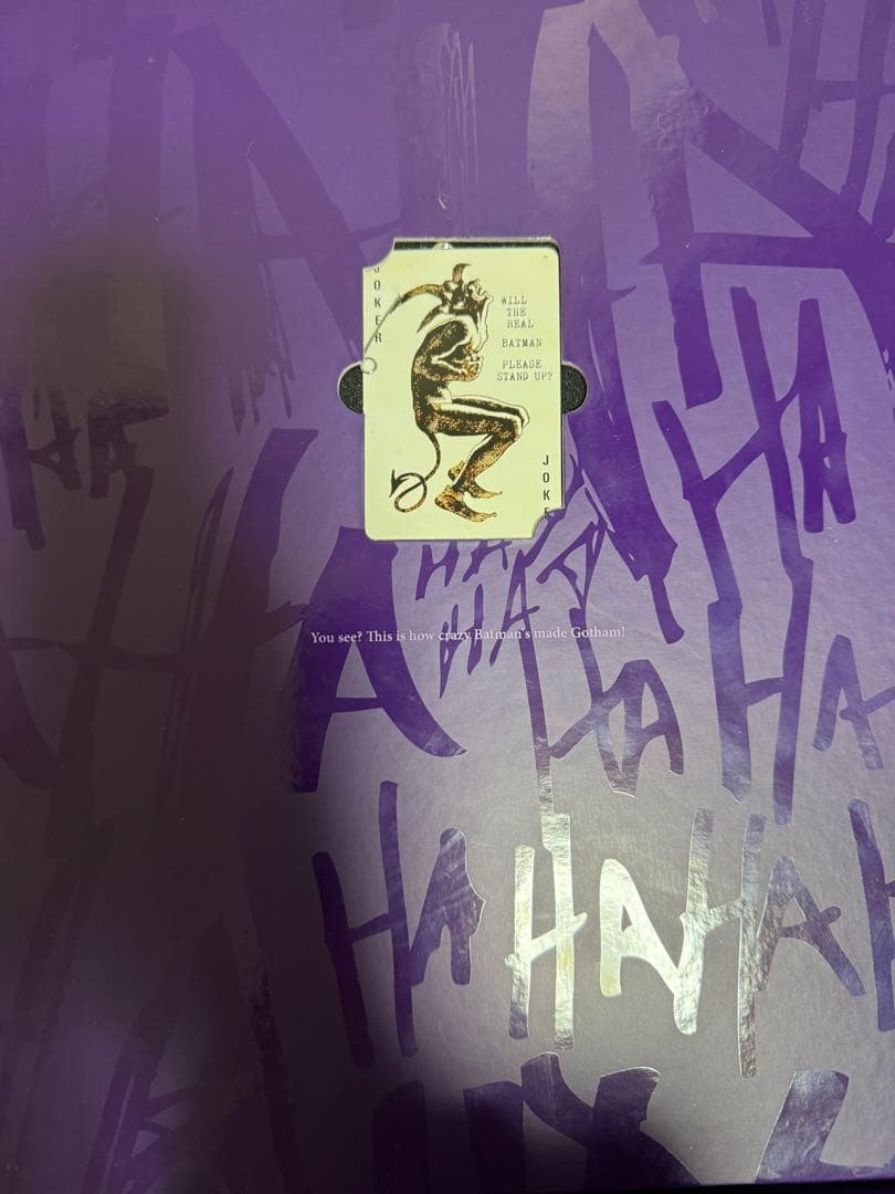 ホットトイズ　ジョーカー2.0 フィギュア　ダークナイト　バットマン　アメコミ