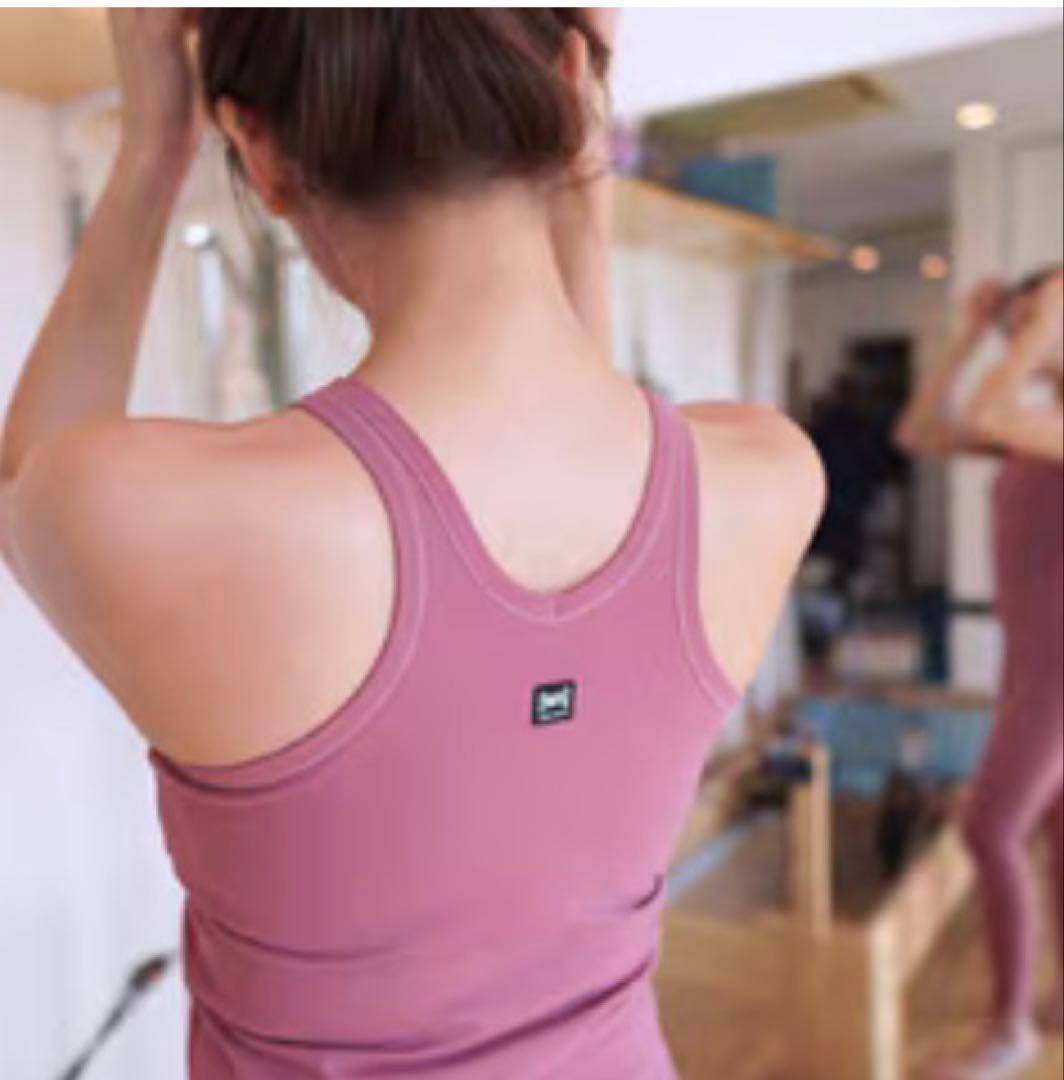 super.natural レースバックタンク　XS