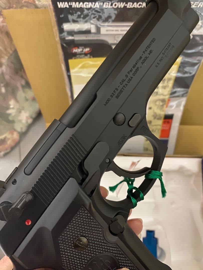 WA WESTERN ARMS ベレッタ 92fs スーパーブローバック