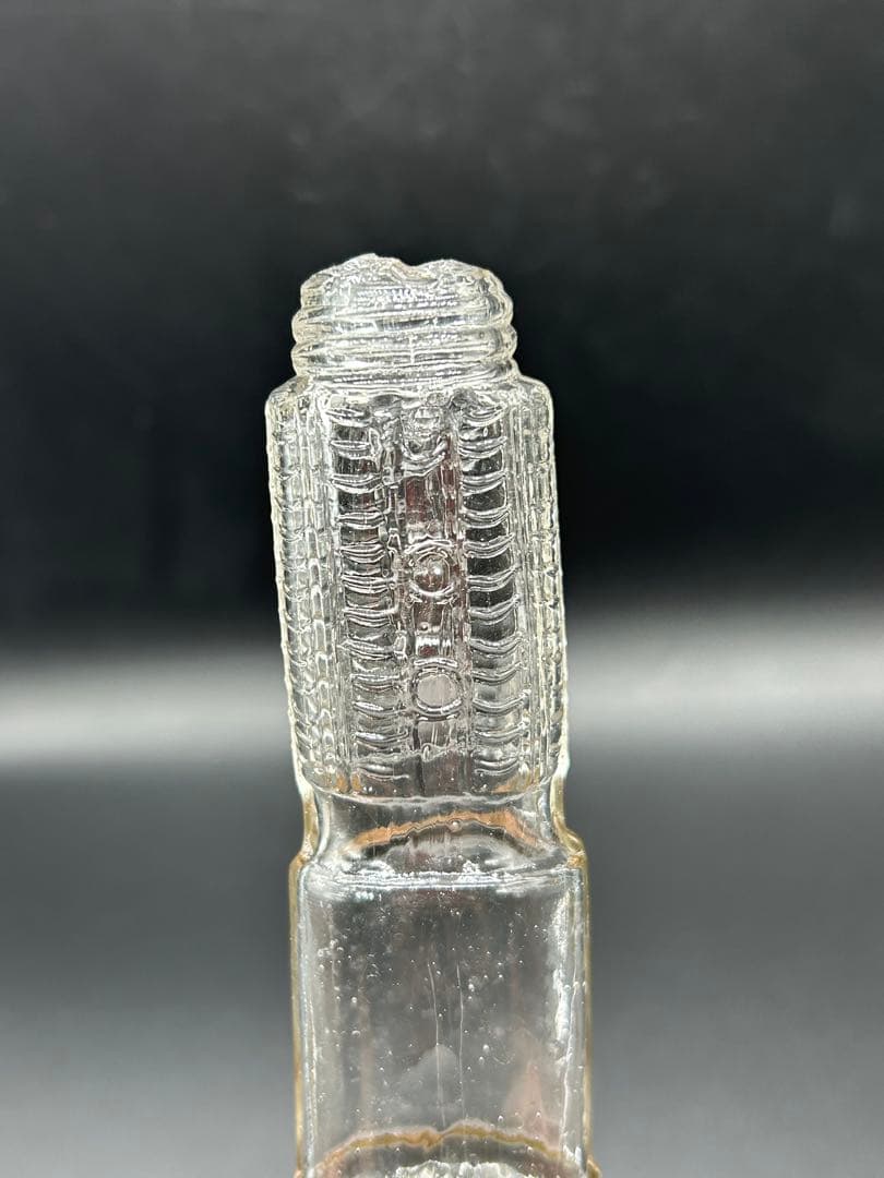 大型　刀型　金平糖瓶　レトロ瓶　ガラス