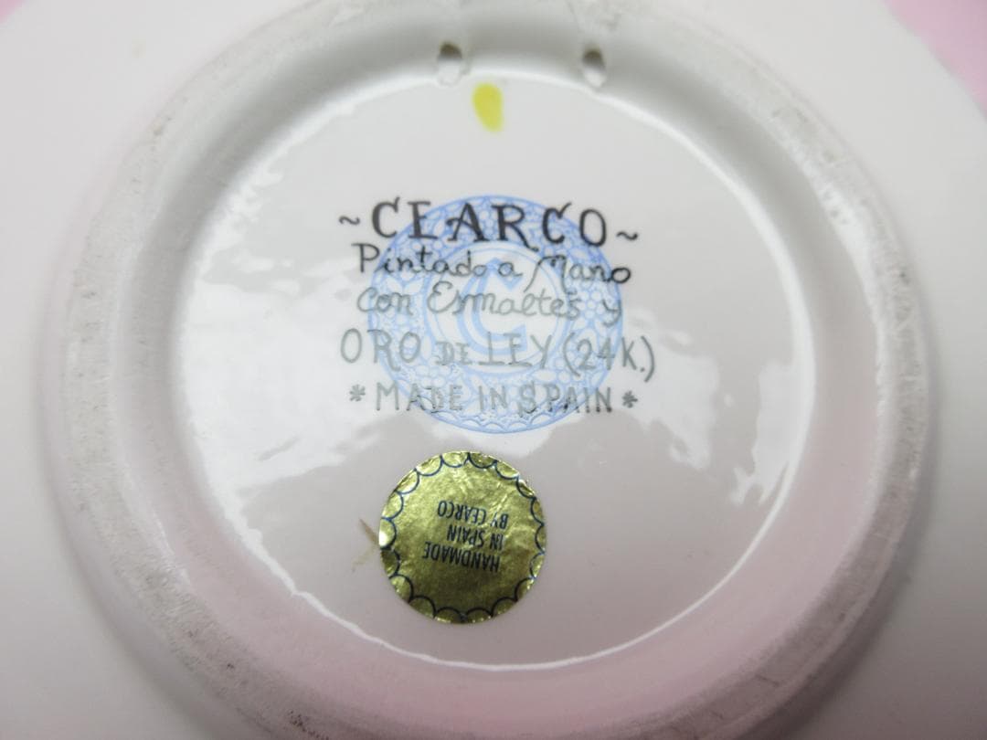 スペイン セビリア焼 飾り皿 CEARCO ORO DELEY 24K 他