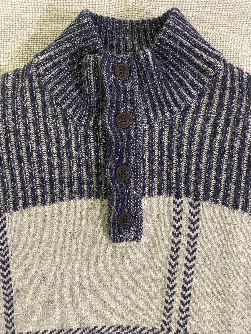 美品　CHERVO シェルボ　ゴルフ　ニット　メンズ　Lサイズ　シルク混