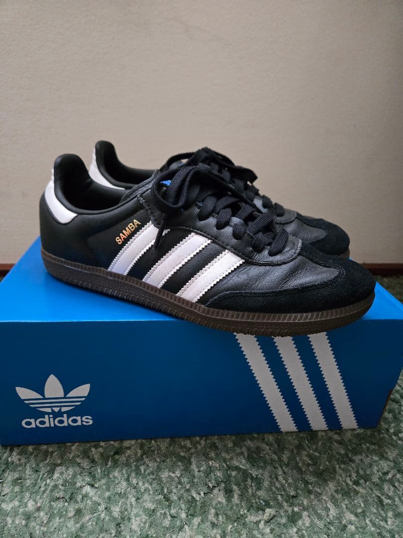 adidas アディダス samba サンバ OG 25.5cm ブラック
