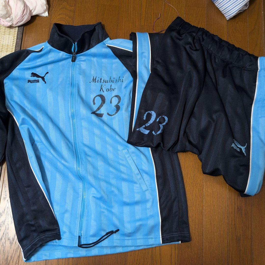 PUMA ジャージ 上下 ブラック×ブルー