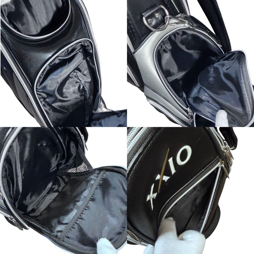 ✨未使用級✨ ゼクシオ 上位モデル キャディバッグ 黒 9.5型