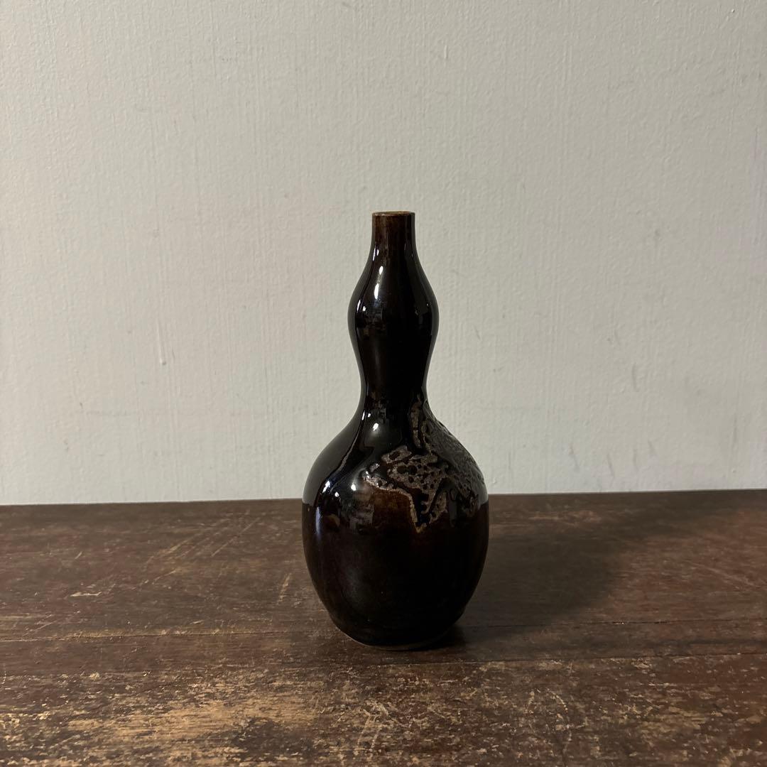 時代徳利　花入　古瀬戸　越中瀬戸　アンティーク　古美術　古伊万里　茶道具　骨董