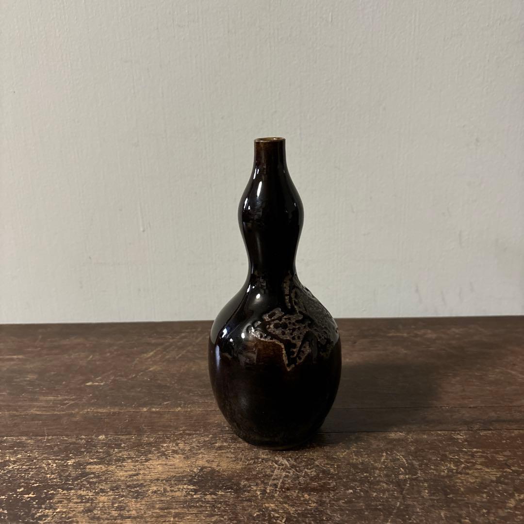 時代徳利　花入　古瀬戸　越中瀬戸　アンティーク　古美術　古伊万里　茶道具　骨董