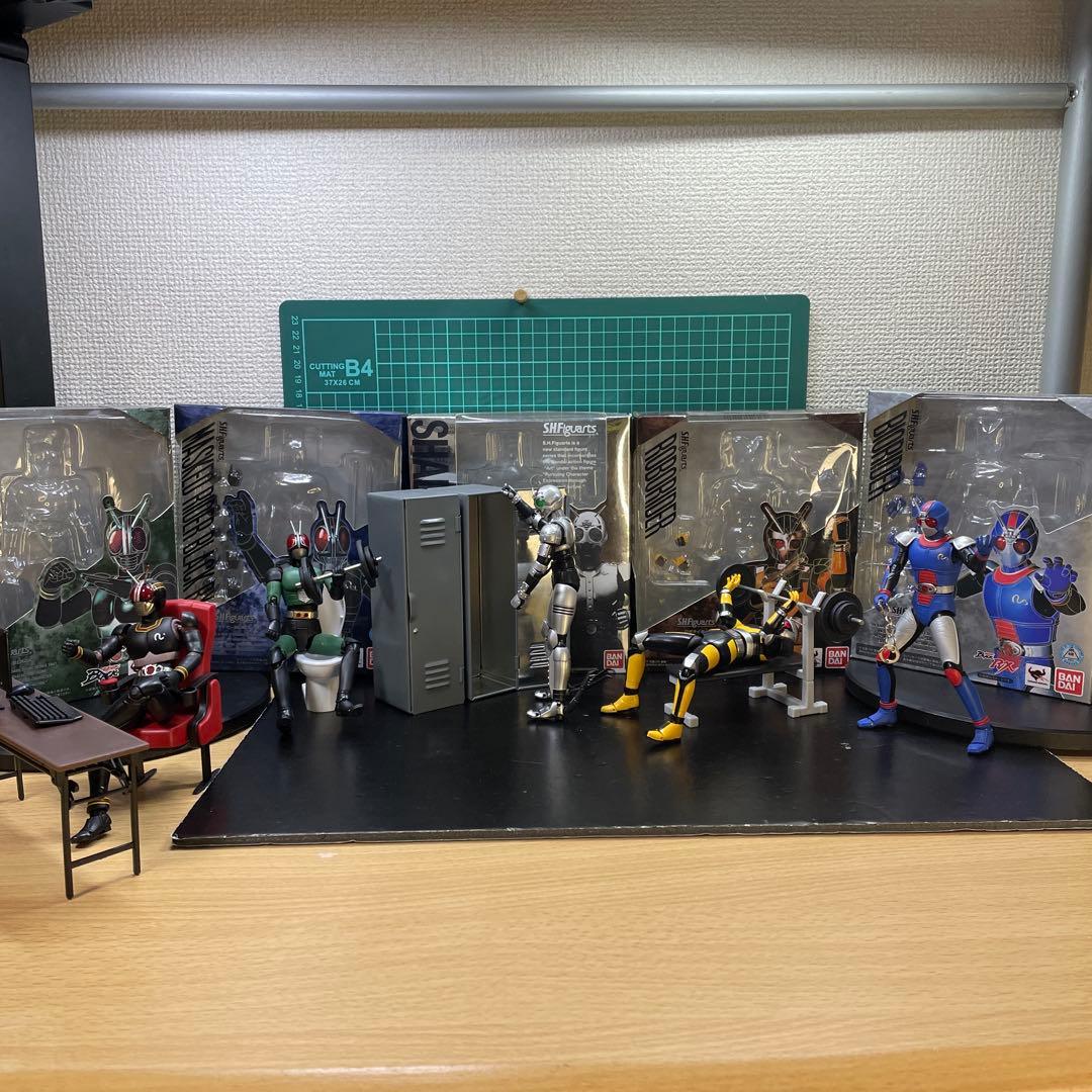 仮面ライダー ブラック フィギュアセット
