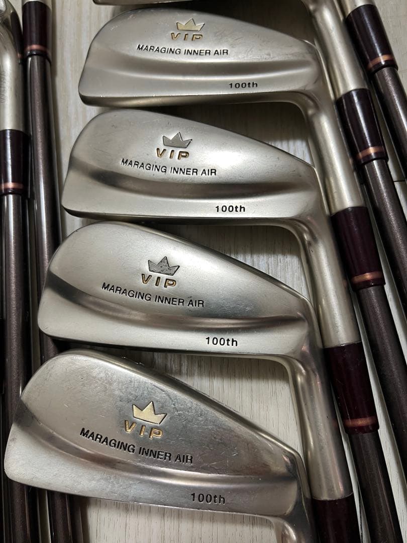 激レア！世界限定１０００セット記念モデル！マクレガーVIPアイアン11本セットS