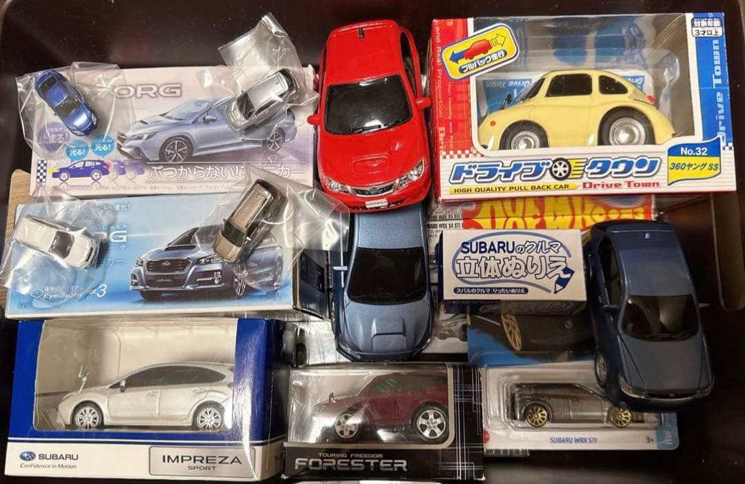 SUBARU スバル トミカ ミニカー セット
